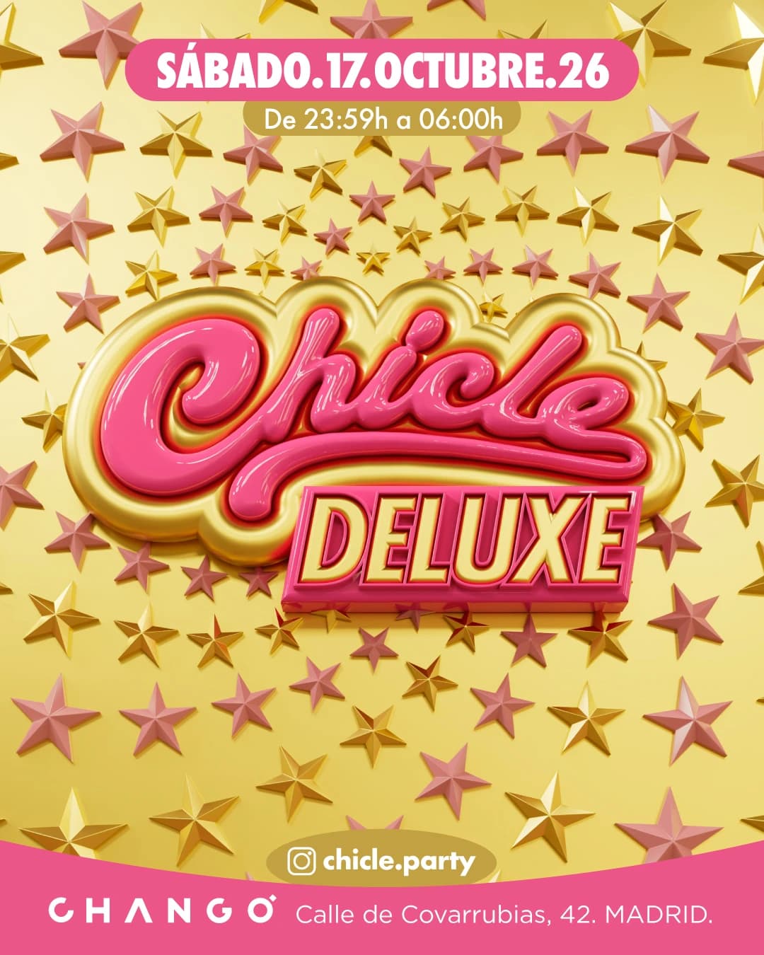 Flyer de CHICLE DELUXE