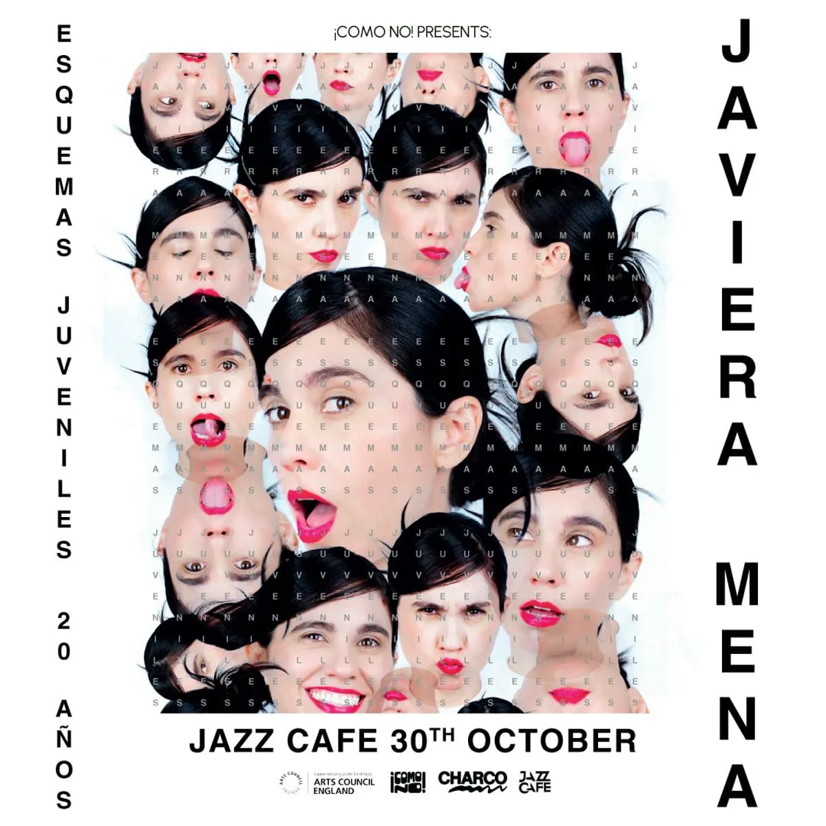 Flyer de Javiera Mena